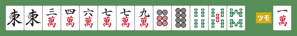 南3局1本場6巡目